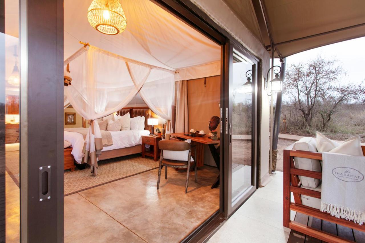 Thabamati Luxury Tented Camp Заповедник Тимбавати Экстерьер фото